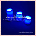 blue led candles